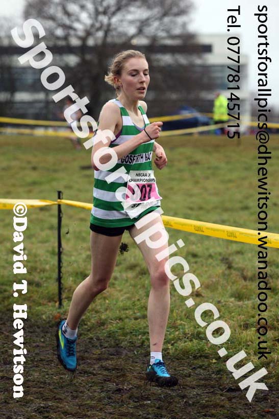 Senior womens North Eastern Cross Country, Aykley Heads, Durham. Photo: David T. Hewitson/Sports for All Pics